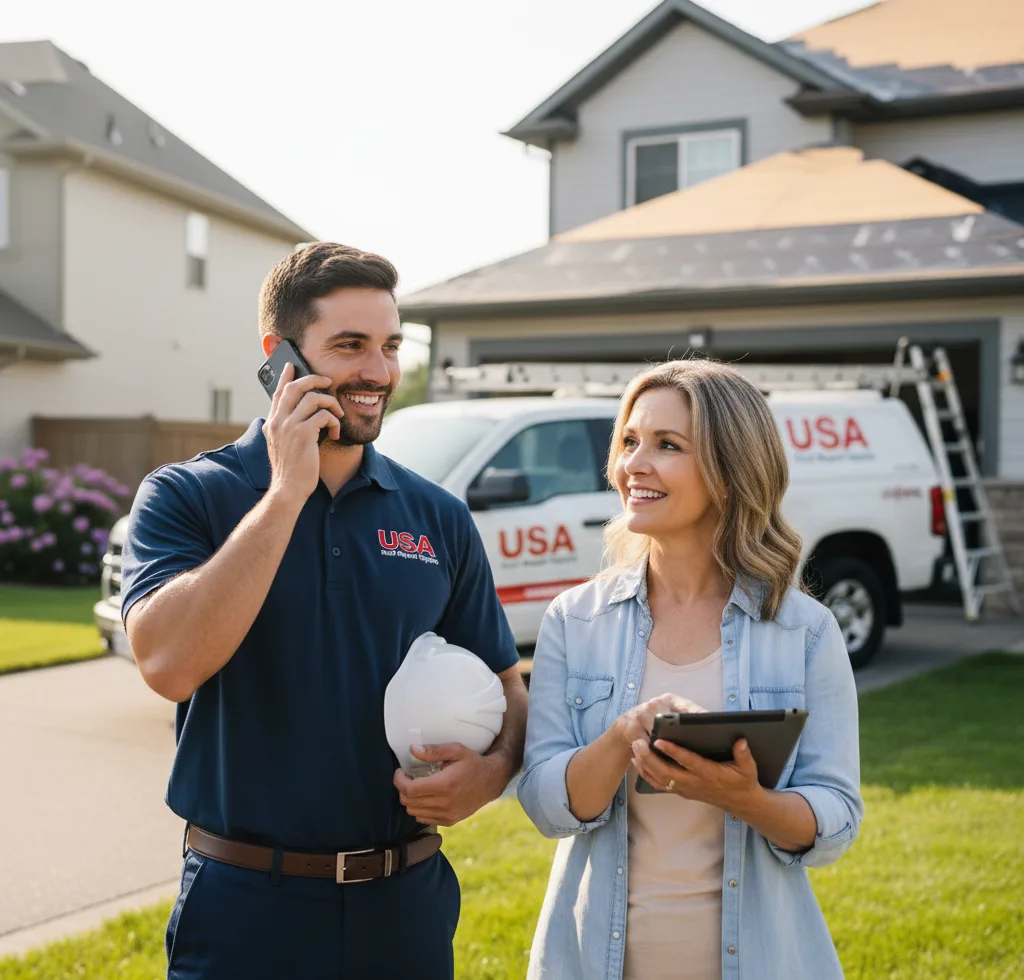 USA Roof Repair Experts customer support in New Holland